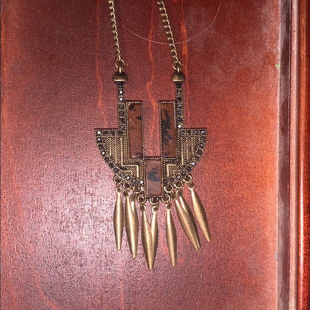 Long dangling necklace